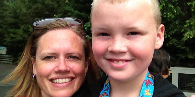 He’s so excited to attend class!