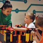 Building bricks and fun learning.