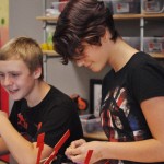 Children excited about learning.